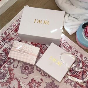 Dior 3 piece gift boxes